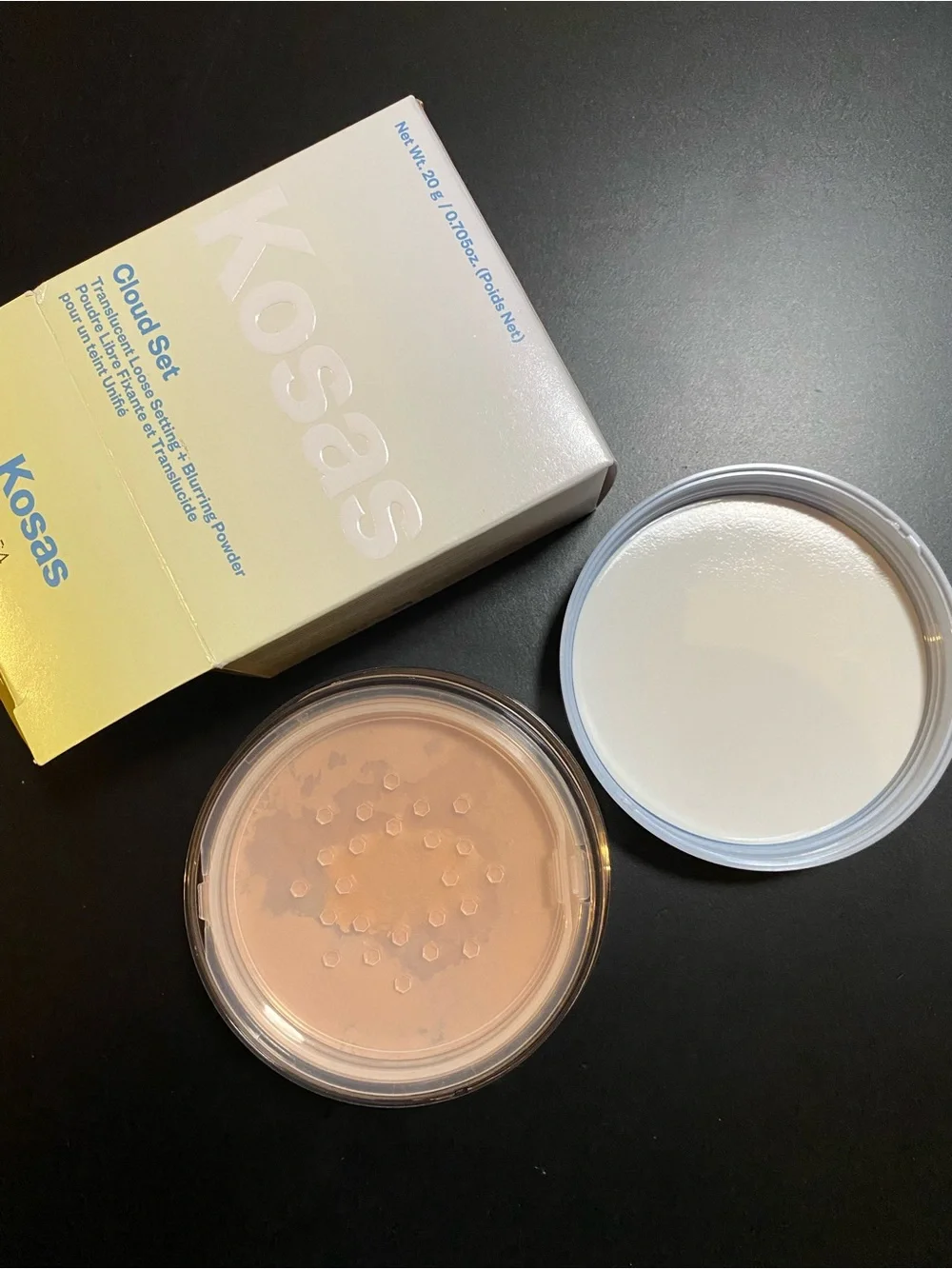 Kosas translucent Loose setting Powder - peachy